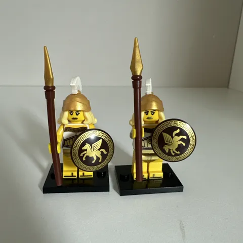 LEGO CMF Series 12 - Battle Goddess (col183) Retired Minifigure Complete Qty 2 
