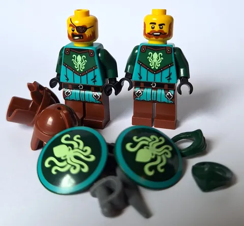 LEGO 21358 Kraken Knight MINIFIGURE castle 10332 31168 910062 910045 10305