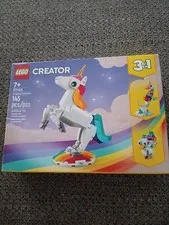 NEW LEGO CREATOR 3 in 1 MAGICAL UNICORN 31140 SET 145 PIECES BRAND NEW,,LOOK 