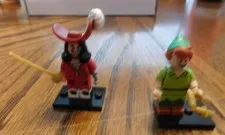 Lego Mini Figures Peter Pan & Captain Hook