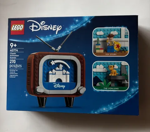 Lego 40774 Disney Classic Animation Scenes Toy Story Lion King 270 pcs GWP