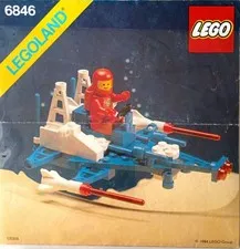Lego (6846) Instructions ONLY Classic Space Tri-Star Voyager