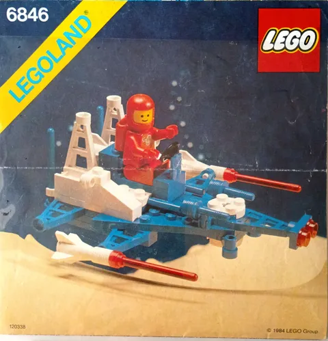 Lego (6846) Instructions ONLY Classic Space Tri-Star Voyager