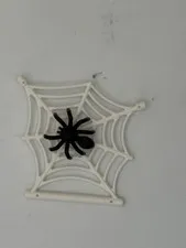 LEGO NEW White Spider Web Part 90981 + Black Spider Part 30238 - Genuine LEGO Ha