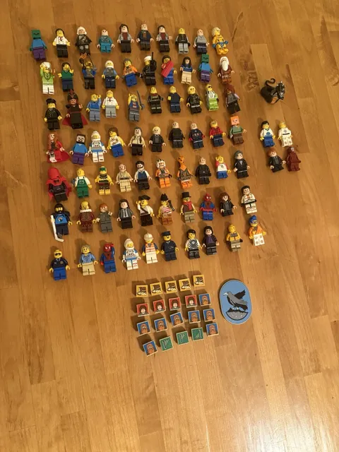 Lot of 75 LEGO Minifigures, Parts, Pieces & Accessories From Assorted Sets