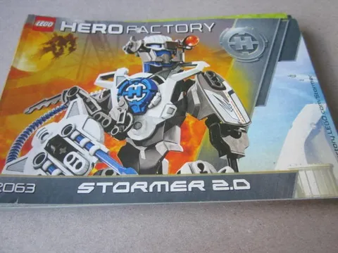 Lego Building Instructions Instruction 2063 Hero Factory Stormer 2.0