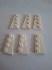 No 390.  3x Lego Wing Plate 41769 & 41770 White
