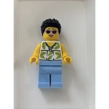 Lego Tourist Minifigure #cty1954 Set #60487 Yellow Taxi Brand New