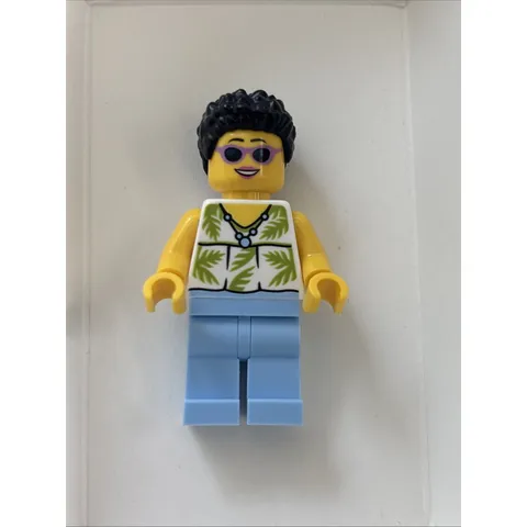 Lego Tourist Minifigure #cty1954 Set #60487 Yellow Taxi Brand New