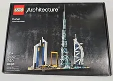 Lego 21052 Architecture DUBAI  Factory Sealed Retired NEW Box Has Wear