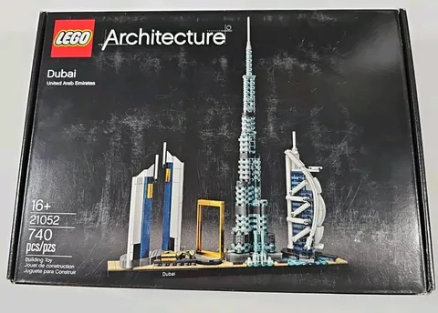 Lego 21052 Architecture DUBAI  Factory Sealed Retired NEW Box Has Wear