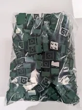 Lego 500 New Dark Green Brick 2 x 2 Stud Building Blocks # 3003