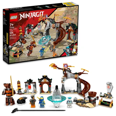 LEGO NINJAGO Ninja Training Center 71764 Building Kit Featuring NINJAGO Zane ...