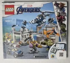 Lego 76131 Instruction Manual Book Booklet ONLY Marvel Avengers