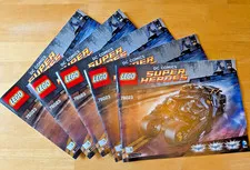  Lego Batman Tumbler 76023 Instruction set Excellent condition (5 booklets)