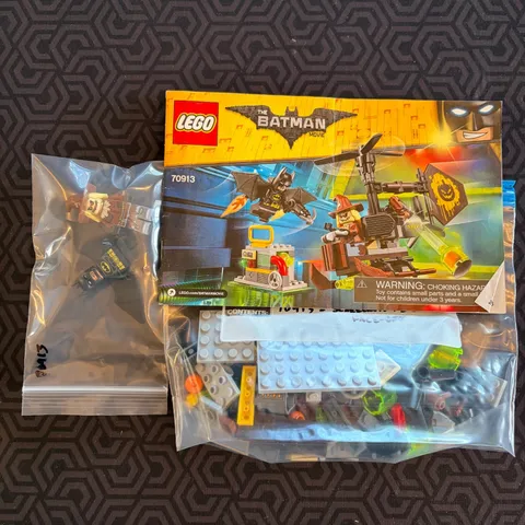 LEGO Batman Movie: Scarecrow Fearful Face-off - 70913 - 100% Complete w/ Manual