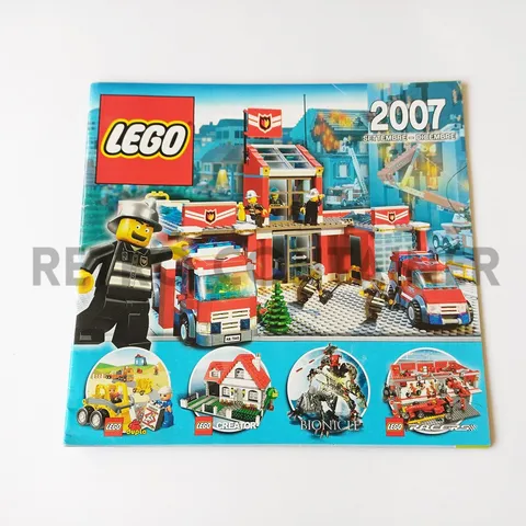LEGO SET-DEC 2007 Vintage Catalog Large - Large Catalog 