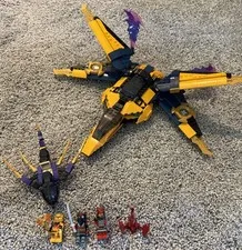 LEGO NINJAGO Dragons Rising 71833 Ras & Arin Super Storm Jet 510pc