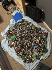 HUGE LEGO LOT Figures Instructions Star Wars Ninjago Minecraft City More RARE