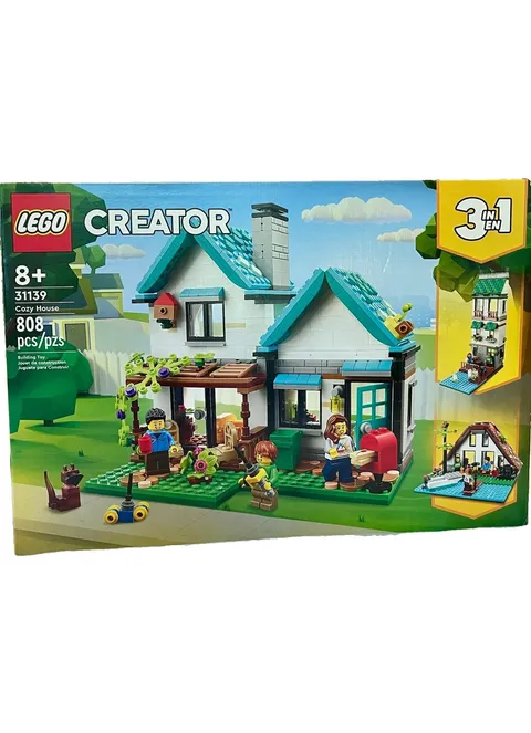 🌟LEGO Creator 3 in 1 Cozy House Set 31139 Factory Sealed