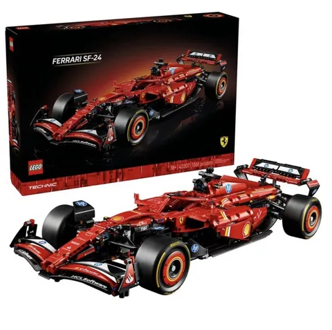 LEGO TECHNIC: Ferrari SF-24 F1 Car (42207) 1361 Pcs Brand New Sealed