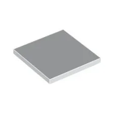 Lego Bricks Parts 4x White 4x4 Tile Flat Thin Studless Plate 6400128 1751 NEW
