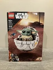 LEGO Star Wars Grogu with Hover Pram 75403 1048pcs Set Box Stand Plate