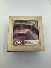 Vintage LEGO Extra Parts No. 051 Basic Bricks Samsonite COMPLETE 1966