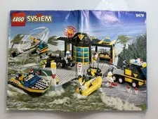 LEGO 6479 Emergency Response Center Res-Q 1998 - Instruction Manual ONLY