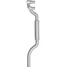 LEGO Light Gray Vehicle, Exhaust Pipe Twin Inlet 11L Left inv.620