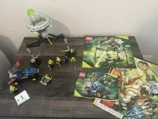 LEGO Alien Conquest Tripod Invader 7051 AND Alien Defender 7050 ( READ DESC. )