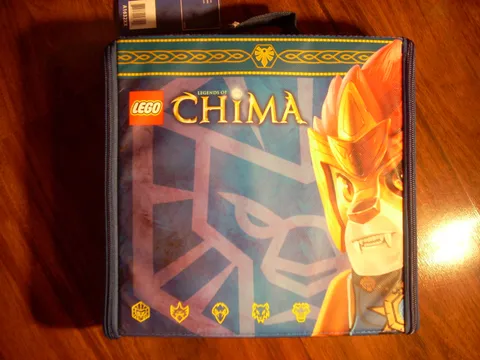 Lego Legends of Chima 2-in-1 ZipBin Battle Storage Case New Free Shipping!