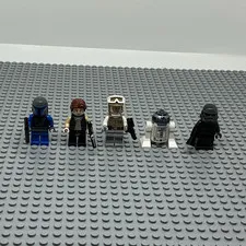 LEGO Star Wars Minifigures Lot of 5 w/ R2-D2
