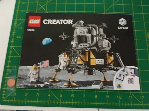 LEGO INSTRUCTIONS ONLY NASA Apollo II Lunar Lander #10266 Creator Expert NEW