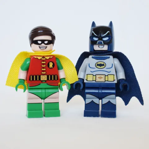 LEGO Minifigure Set 76052 66 Robin 76188 Batman 1966 Classic TV Series