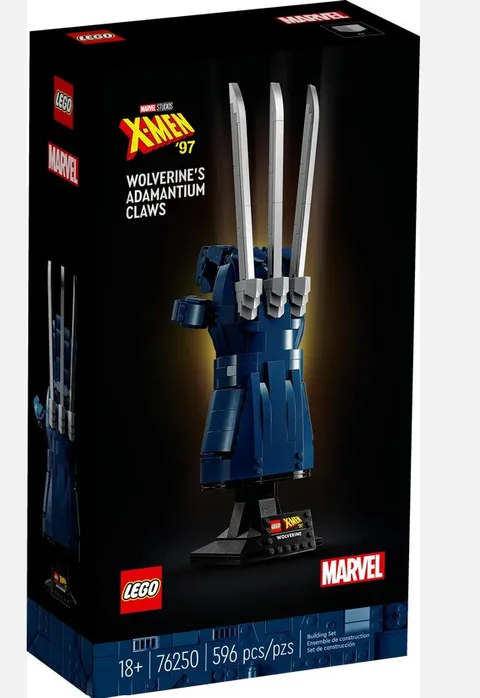 New & Sealed Lego Marvel X-Men Wolverine's Adamantium Claws 76250 Retired Set