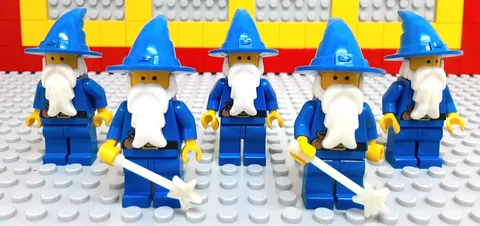 LEGO Castle Dragon Knights Wizard Soldiers Minifigures Lot