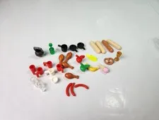 LEGO Food Accessories Lot  31 total