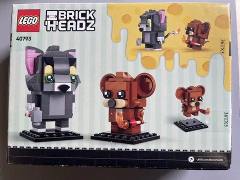 Lego Tom And Jerry Brickheadz 40793 New See Images And Description