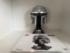 LEGO Star Wars: The Mandalorian Helmet (75328) Used Instructions Included