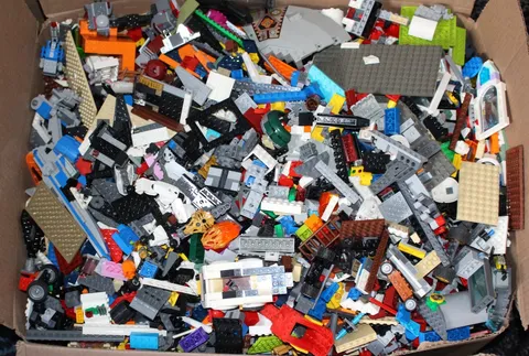 LEGO Lot Over 30 lbs Mixed Bulk LEGO LOT #3