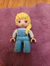 LEGO DUPLO ELSA PRINCESS from FROZEN Mini Figure Replacement Part Miniature Toy