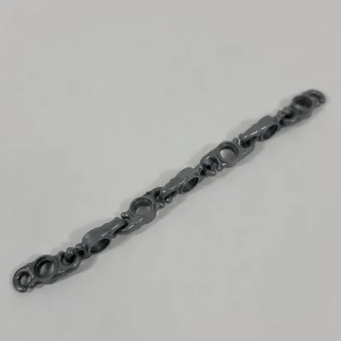 LEGO Bionicle FLAT SILVER Chain Link Section 7 Links Lot Part 53551