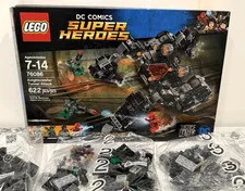 Lego DC Comics 76086 Knightcrawler Tunnel Attack - bags sealed -open damaged box