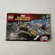 LEGO 76017 Avengers Assemble Illustrated Instruction Manual Booklet