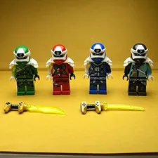 LEGO Ninjago digi (Lloyd, Kai, Jay, Nya)