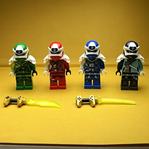 LEGO Ninjago digi (Lloyd, Kai, Jay, Nya)