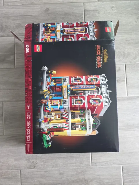LEGO Icons 10312 Jazz Club 2899 EMPTY BOX TAMPA PICK UP ONLY