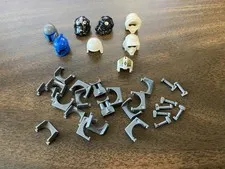 LEGO 9 Headgear, Star Wars: Helmet, Visors, Mandalorian Antenna, more...