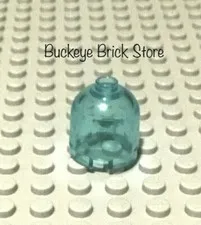 LEGO Trans Light Blue Dome Brick 2x2x2 2/3 